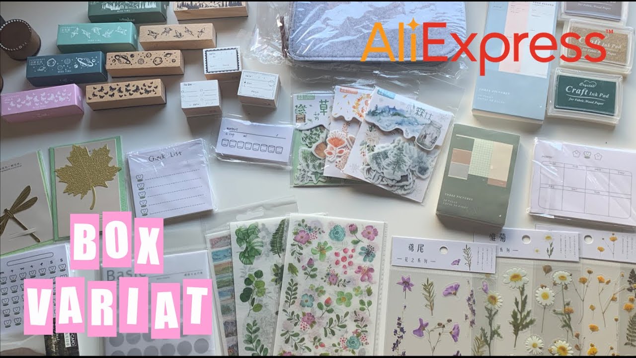 Stationery Haul || AliExpress Unboxing