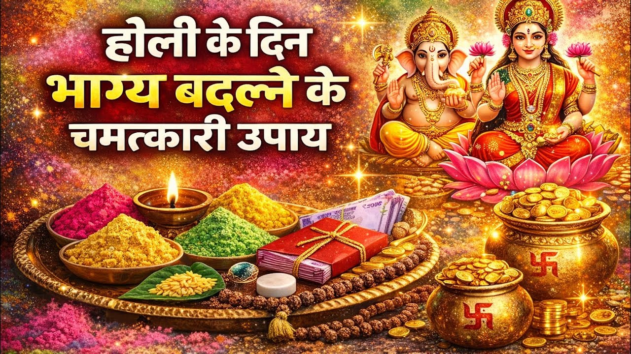 होली के दिन भाग्य बदलने के चमत्कारी उपाय होली की ठंडी राख का प्रयोग के उपाय