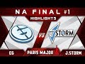 EG vs J.Storm NA Final Disneyland Paris Major MDL 2019 Highlights Dota 2