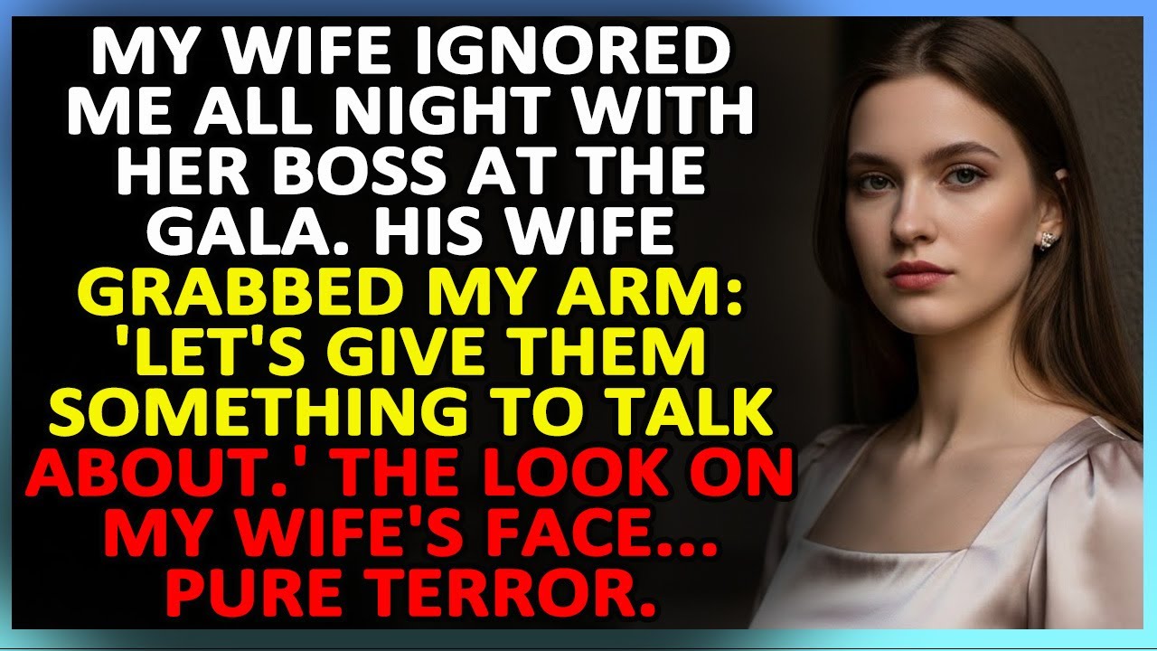 My Wife Ignored Me All Night With Her Boss At The Gala  His Wife Grabbed  Cheating Wife Reddit Story