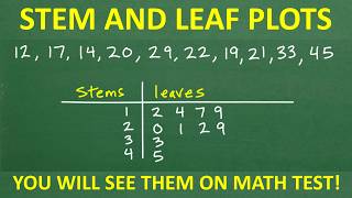 Stem and Leaf Plots Made Easy | How to Read and Create a Stem and Leaf Plot
