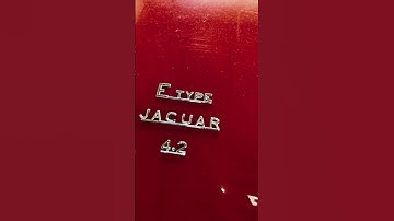 Old V12 Jaguar E TYPE