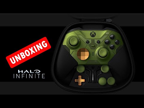 Unboxing Controle Elite Series 2 Halo Infinite Edition | A edição limitada mais linda de um controle