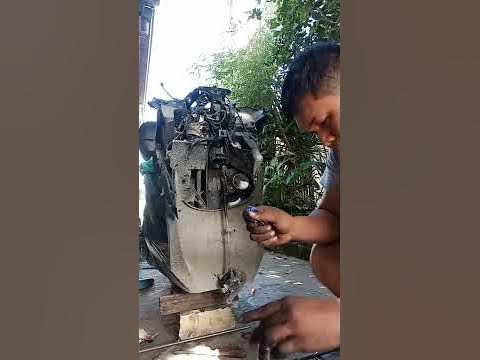 D.I.Y change knuckle bearing honda click 125 v3 - YouTube