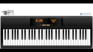 The Last of Us-Vanishing Grace Virtual Piano