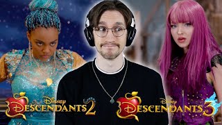 *Disney Descendants 2 and 3*  one GOOD, one BAD