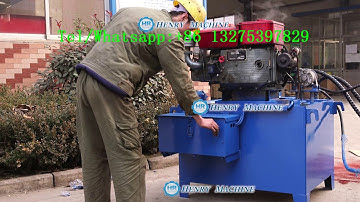 Henry QT4-30 hydraulic concrete block making machine with Siemens motor, colorful paver
