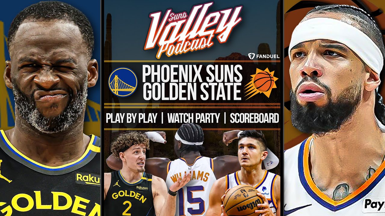 Golden State Warriors at Phoenix Suns | LIVE Reaction | Scoreboard | Play By Play | Postgame Show