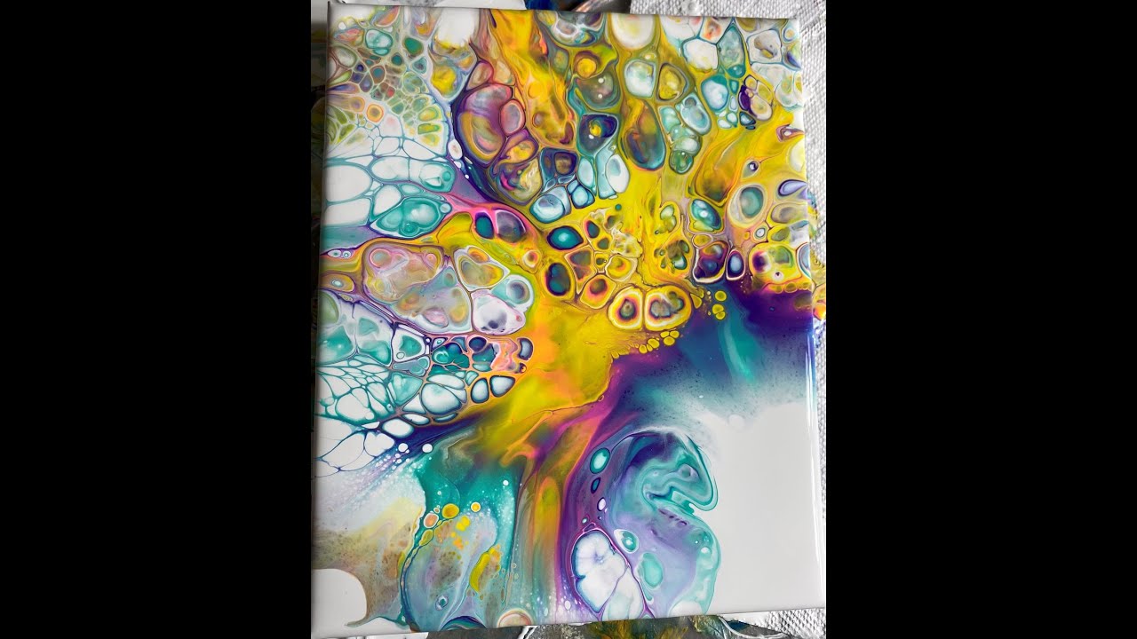 Acrylic Pour / Dutch Pour / Paint pouring - YouTube