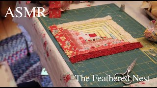 Manx Quilt Part 1. Relaxing quilting preparation. NO MUSIC.