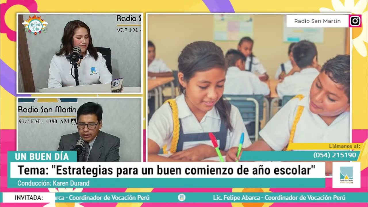 🟡🌅 #EnVivo #Arequipa || Programa: Magazine Un Buen Día