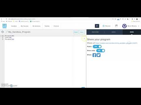Create Submit Sandbox CodeHS