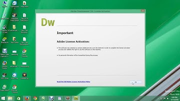 Adobe Dreamwever cs4 install with active code