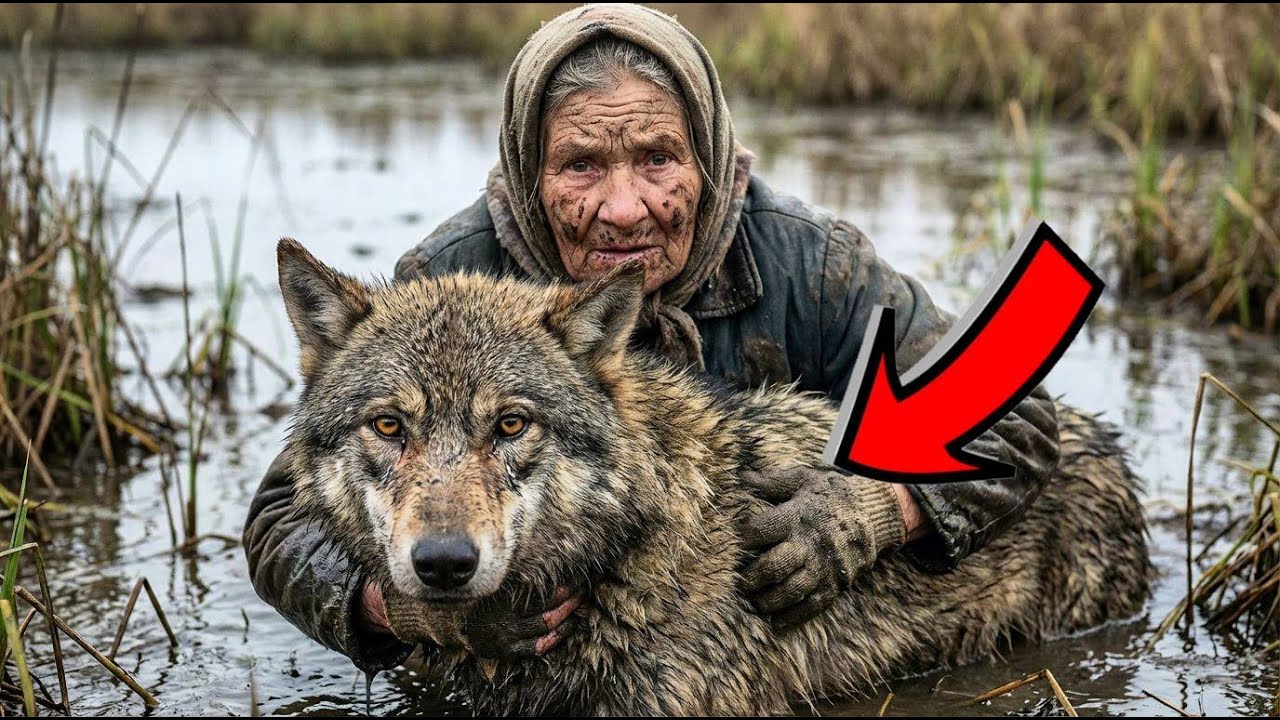 BABCIA zobaczyła płaczącego WILKA na bagnach, to co wydarzyło się później było szokujące...