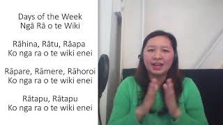 Ko nga ra o te wiki enei   Maori 7 Days of the Week in Maori   New Zealand