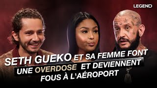 Seth Gueko et sa femme font une overd0se et deviennent fous à l'aéroport