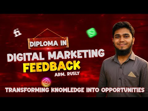Hear from Our Student! | Diploma in Digital Marketing | Mr. ARM. Rusly