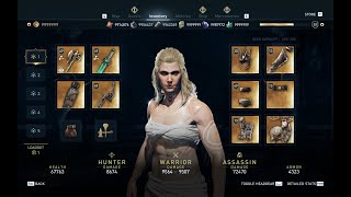 Famous Assassin's Creed Odyssey KASSANDRA 50 PERCENT SAVE-FILE ALL LEGENDARY ITEMS COLLECTED-GAME 52 LEVEL Wealth