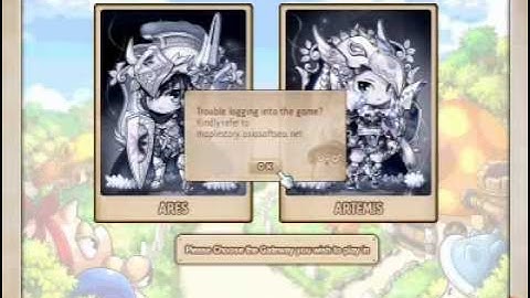 MapleStory Logging Problem