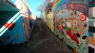 Walk from Clifton Hill Interchange to Clifton Hill Station