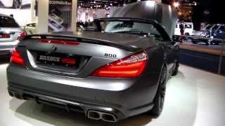 Mercedes SL65 AMG tuned by Brabus IAA 2013 HD
