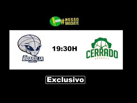 Brasilia x Cerrado - NBB 2023/24 - Temporada Regular - Exclusivo no ExBux Sports