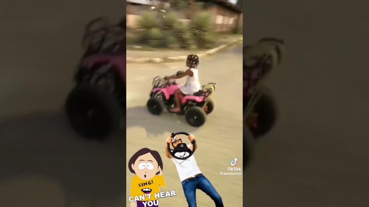 Five year old dirtbike rider from Jamaica 🇯🇲￼ 