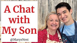 A Chat with My Son - Growing Up with Traditional Foods and Living with Dyslexia