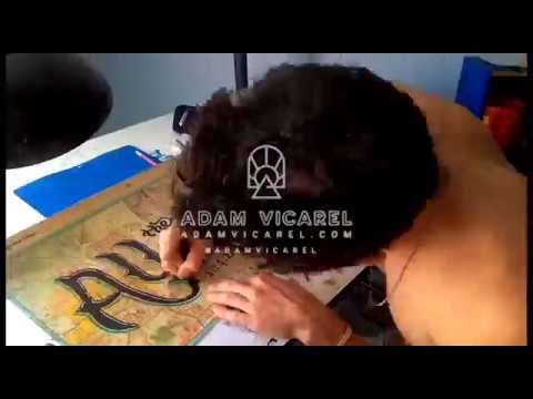 Miniature YouTube : Hand Lettering Timelapse