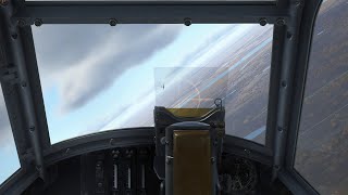 Bf109 Breaks Off Escort and Attempts Fighter Intercept - IL-2 BOS - Multiplayer