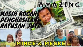 PENDAPATAN MINCE DAN MESKE || mince meske || mince dan meske manado || komedi film meske dan mince