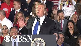 Trump on humanitarian aid for Venezuela