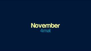 4mat - November