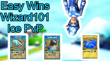 Easy Wins As An Ice Wizard..... (Wizard101 Level 90 Ice PvP)