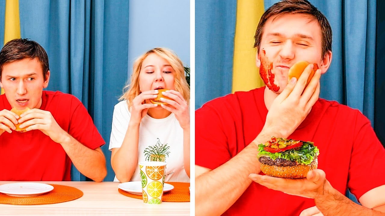 35 CRAZY LIFE HACKS WITH YOUR FAVORITE FOOD - YouTube