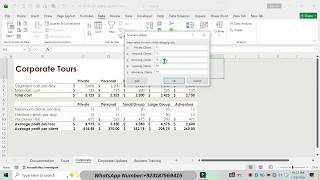 Sam Project B Excel Module 09 Formula Auditing Data Validation and Complex Problem Solving