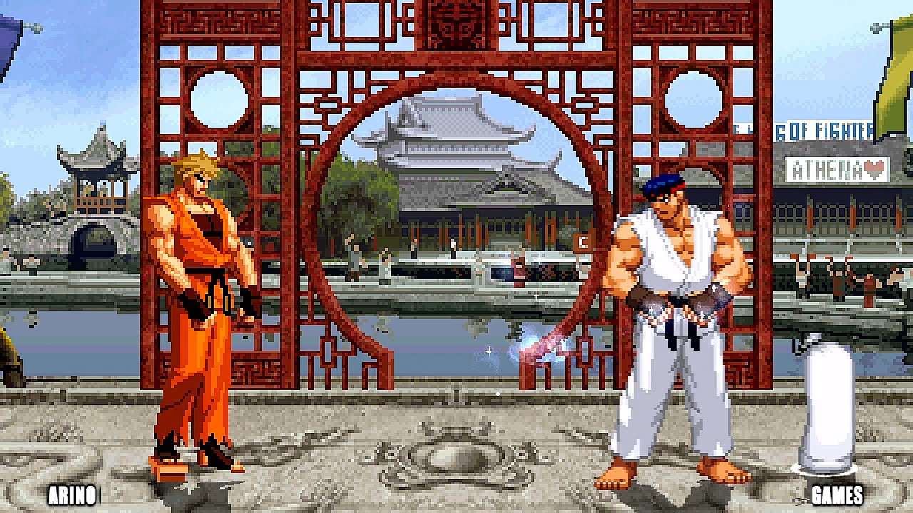 ICE RYU VS SUPER RYO SAKAZAKI! SUPER INTENSE FIGHT!