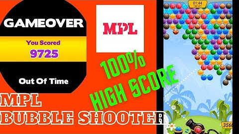 MPL Bubble Shooter Game 🔥🔥