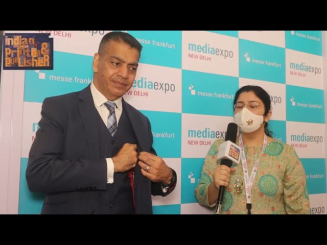 Raj Manek, Executive Director, Messe Frankfurt Asia Holdings Ltd interview at MediaExpo 2021