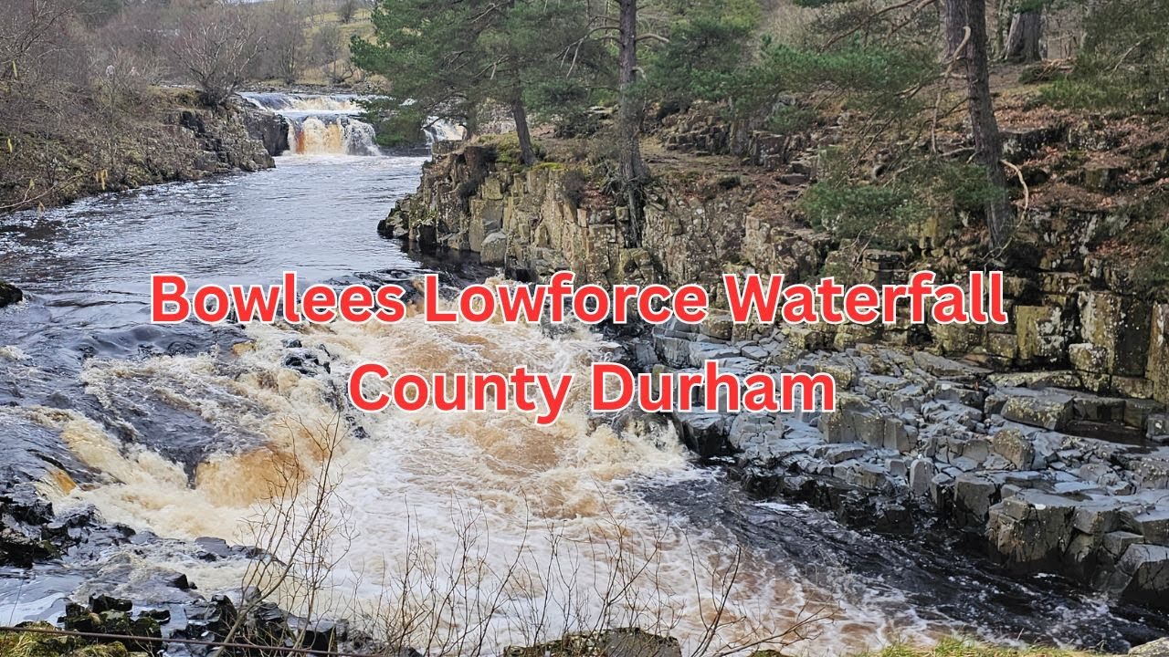 Low force Waterfall, Bowlees, Teesdale