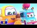 The Ice Cream Truck Wheels Go Round &amp; Round Nursery Rhyme &amp; Kids Song by Bob The Train