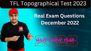 TFL Topographical Test 2023 | Real Exam Questions December 2022 | Topographical Test Training,sa pco