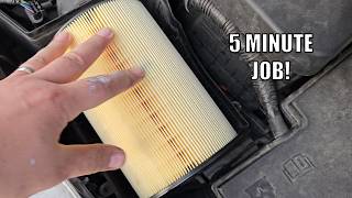 Ford Kuga - How to change the air filter on the 2.0L diesel engine