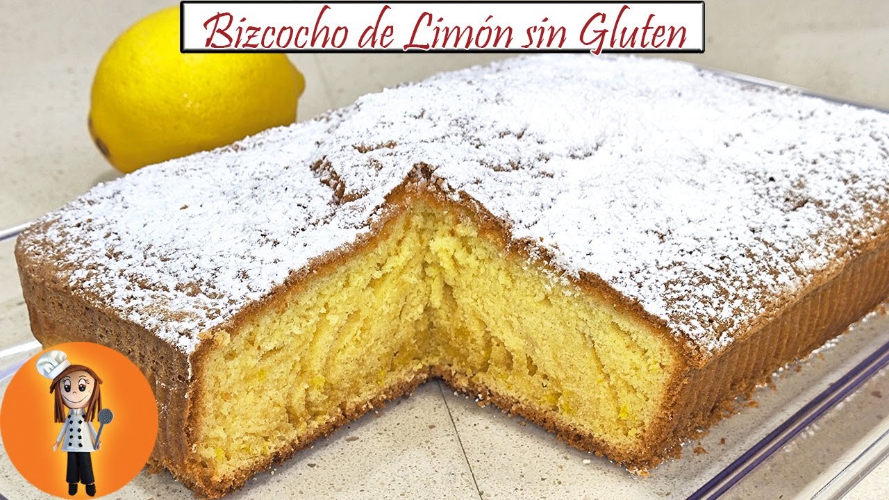 Bizcocho de Limón sin Gluten | Receta de Cocina en Familia