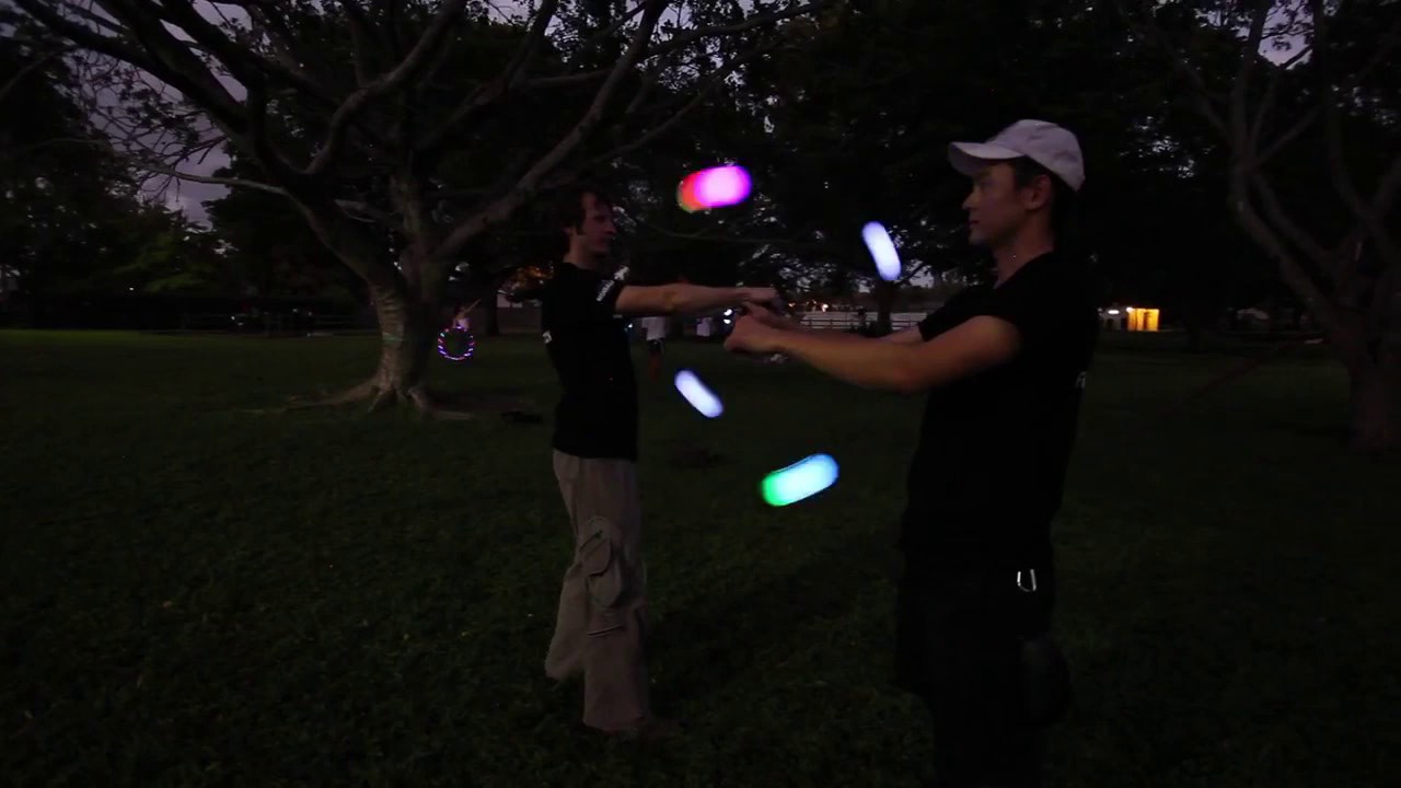 Spinning Poi with Spinballs