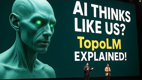 This New AI Learns Language Like the Human Brain | Topographic Language Model Explained!