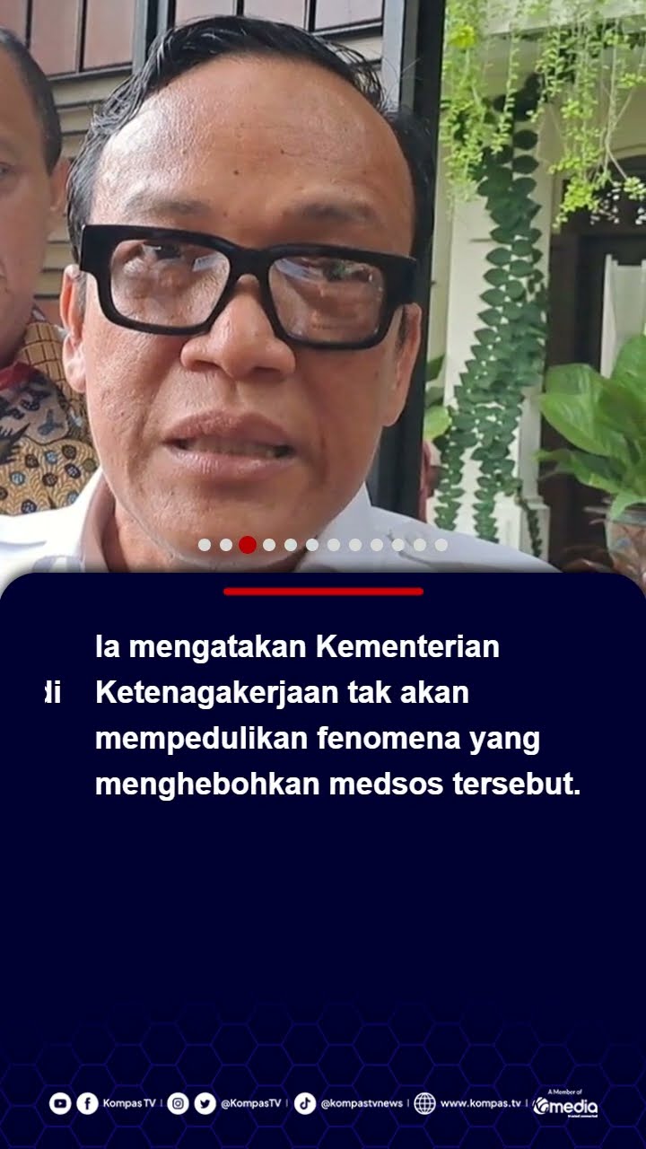 Ramai Tagar #KaburAjaDulu di Medsos, Wamenaker: Kalau Perlu Jangan Balik Lagi #kaburajadulu