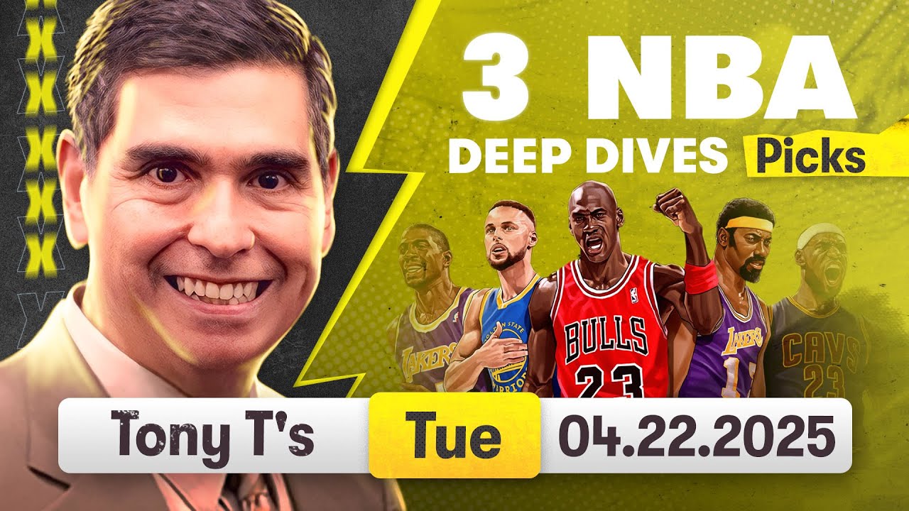 FREE NBA Picks for Today, Tuesday 4/22/25