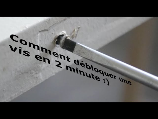 Comment Debloquer Ou Extraire Une Vis A Tete Abimee Youtube Comment Debloquer Ou Extraire Une Vis A Tete Abimee Youtube
