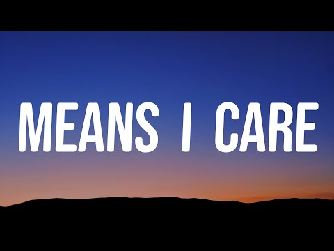 Tate McRae Means I Care Lyrics 